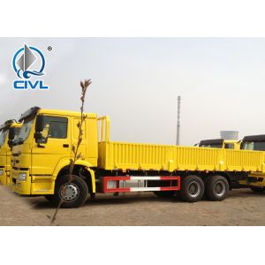 China LHD SINOTRUK HOWO Heavy Cargo Trucks Chassis Euro 2 Engine New 6X4 336HP HW76 Cabin on sale