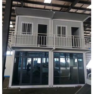 3 Bed rooms Eco-friendly Modular Prefab Detachable Container House with Carport