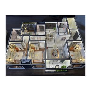 1:25 Interior Scale Model Architectural Interior Model Residential