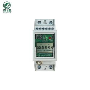 2P Din Rail Single Phase Smart Meter Prepaid Card Electric Meter 80 - 260VAC