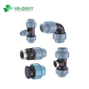 16mm to 110mm 1/2" to 4" QX Plastic PP Compression Fittings for at Competitive