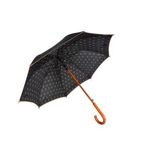 China Manual Open Wooden Handle 27*8K Big Golf Umbrella on sale