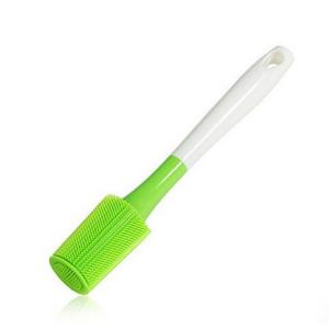 Cheap 360 Degree Rotating Silicone Mold Tools Long Handle Bottle Brush Kitchen Wash Cup Brush for sale