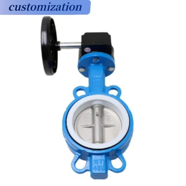 API/ANSI/DIN/JIS/ASME Standard Wafer Butterfly Valve with EPDM PTFE Rubber