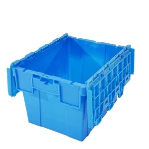 External Size 400*300*260mm Plastic Nestable Moving Boxes for Heavy Duty Needs