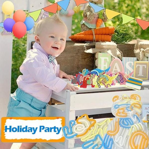 6 Colors Silicone Fidget Toy for Calming Focus and Stress Relief Sensory Activity Board