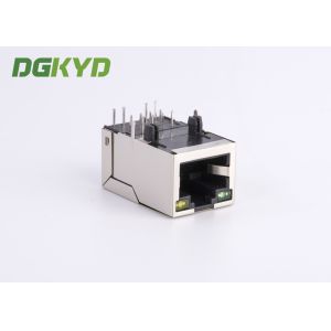 Tap up cat5 modular jack RJ45 with magnetics Single Port for router