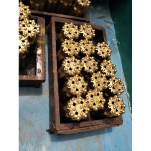 High Speed Rock Magnetic Retractable Drill Bit Golden Color 34-115mm Dia
