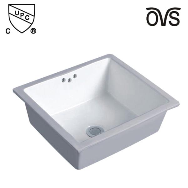 Quality Solid Surface Ceramic Under Counter Wash Basin For Kitchen wholesale