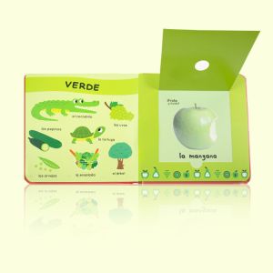 Customized Children Board Book Printing Environment Friendly Food Grade