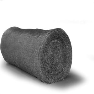 Stainless Steel AISi 316 Compressed Knitted Wire Mesh Gauze Diameter 15mm