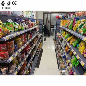 Factory customized color size stores shelves retails stores gondolas racks