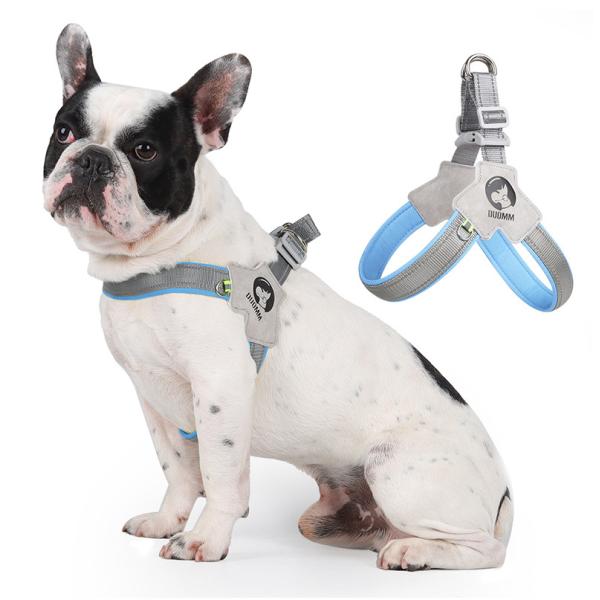 Pet Y-Shaped Harness Dog Breathable Reflective Harness For Small And Medium Sized Dog