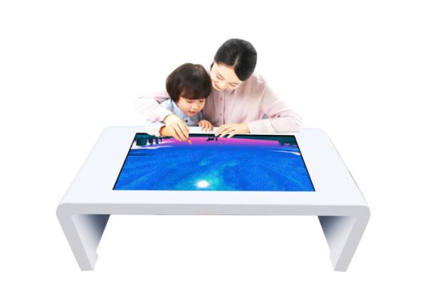 Quality LCD Interactive Multi Touch Screen Coffee Table 43" U Type Windows OS wholesale