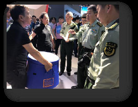 EOD & IED Flexible Bomb Container Lightweight With Non - Metallic Materials