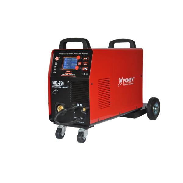 Quality 220V LCD Aluminium Pulse Mig Welder Dual Pulse Micro Processing wholesale