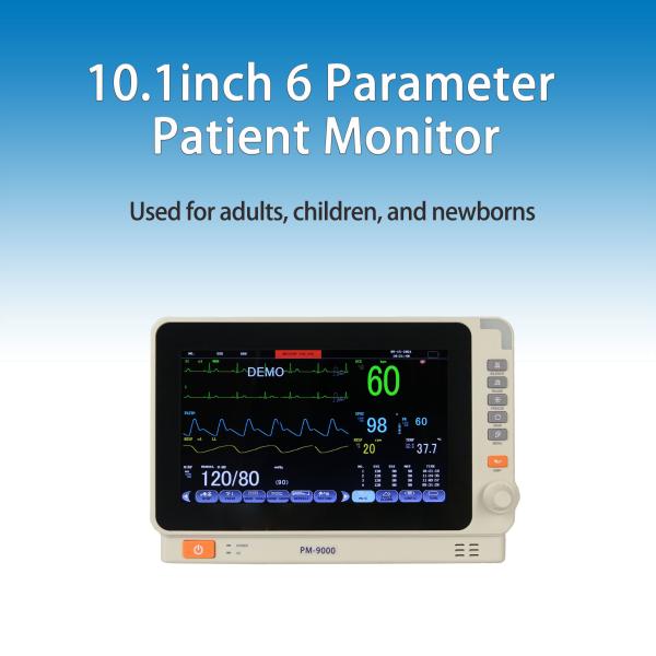 Quality 10 Inches TFT LCD Portable Patient Monitor Modularized strong anti interference capability wholesale