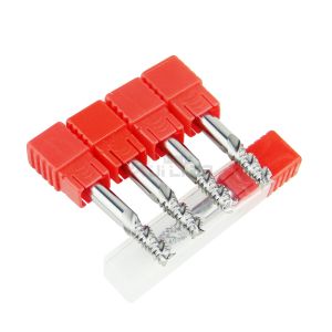 HRC50 Inch Size Carbide 3 Flute Roughing End Mill For Aluminum Or Soft Metal