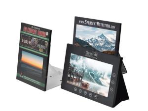 Cheap 7&quot; lcd monitor loop video pop pos counter display with stand displaying video POS display for sale