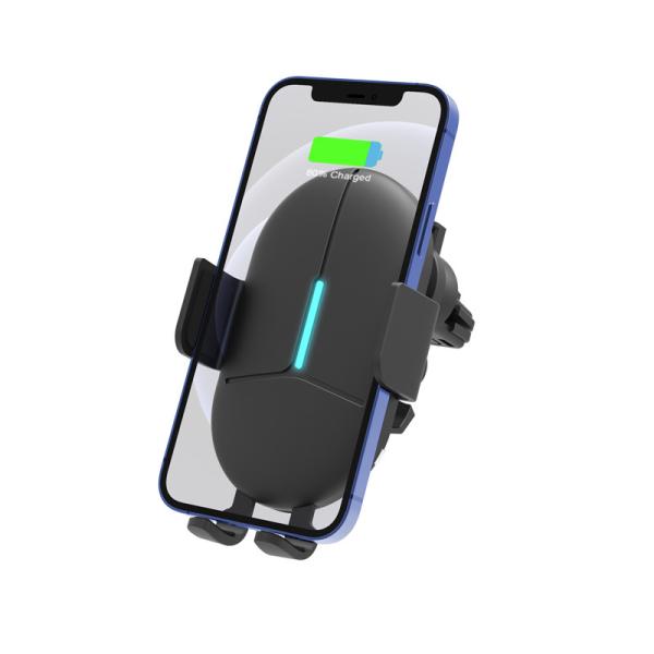 Quality Dashboard Auto Clamping Qi Car Mount Wireless Charger Air Vent wholesale