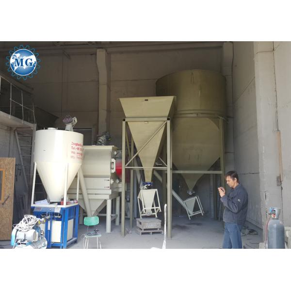 Quality Semi Automatic Dry Mortar Plant With Capacity 4 - 5T/H For Cement Sand Mixing And Packing wholesale