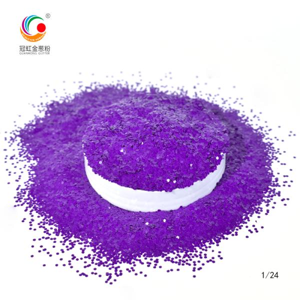 Polyester Chunky Halloween Solvent Resistant Glitter For Quicksand Resin Crafts