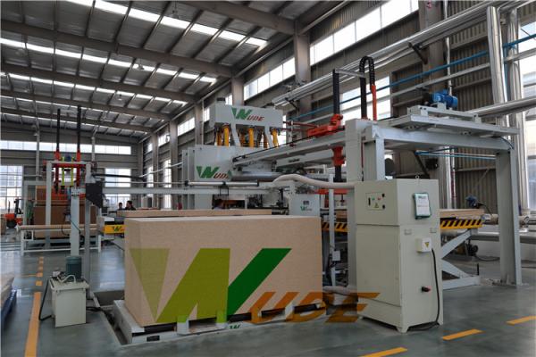 Quality Melamine Laminating Line Hot Press Machine With Automatic Loading And Loading wholesale