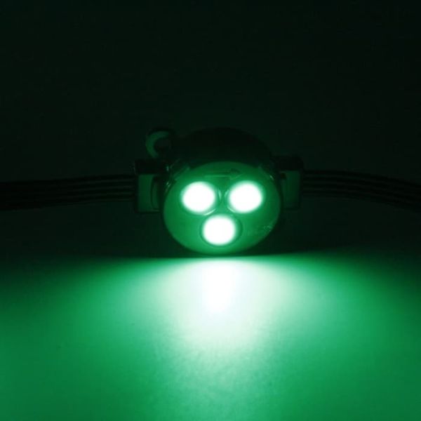 30mm Compact LED Point Light with DMX512 Control for Outdoor Building Pixel Applications