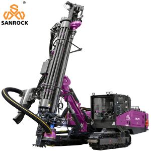 Deep Rock Drilling Rig Mining Equipment Hydraulic Blast Hole DTH Drilling Rig