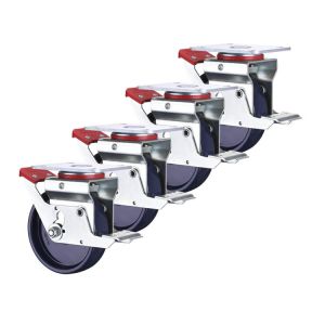 200mm Caster Wheel Scaffolding , 700kg Loading Scaffolding Wheel Heavy Duty