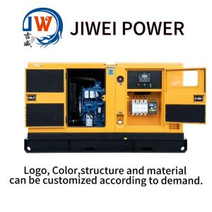 1500RPM 60KW 75kva Generator Silent Box Weichai Engine Low Noise Quiet Portable