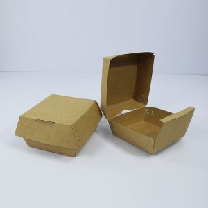 Reusable Plain Potato Chip Burger And Fries Boxes Packaging Custom