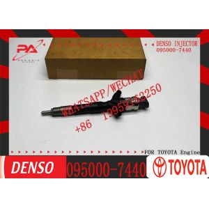 1KD-FTV Nozzle Injector 0950007440 095000 7440 common rail diesel fuel injector