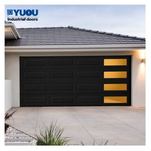 Automatic Gate 220v Residential Sectional Garage Doors For Homes