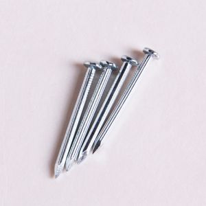 China Galvanized Steel Construction Nails Flat Head High Strength Customized on sale