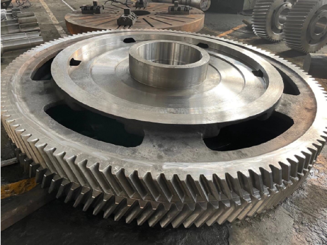 High Temperature And Wear Resistant Ball Mill Gear Ring Parts For Mining And