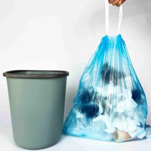 Home Bathroom Storage Thickening Leakproof Garbage Bag Square Bottom Bag for