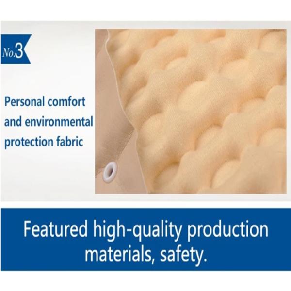 PU Breathable Pores Backbone Support Belt Adjustable Air Lumbar Tractor Easy To Carry