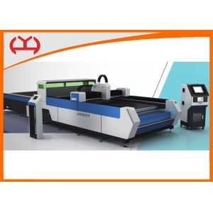 Double Table Fiber CNC Laser Advanced Gear Rack Transmission Structure CE