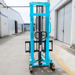 Cheap Mechanical Manual Hand Pallet Stacker , Electric Straddle Stacker 5T for sale