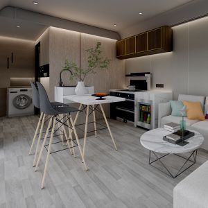 12 Kw Power Space Tiny Capsule House For Diversified Prefabricated Construction