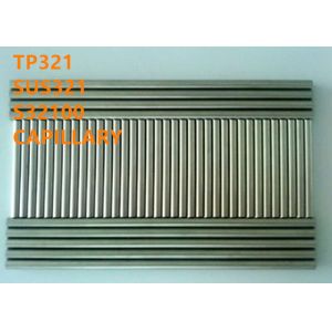 TP321 Stainless Steel Special Alloys Capillary High Temperature Resistance