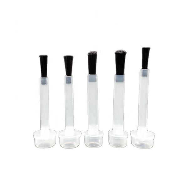 Quality Flat type PE Nail Polish Brush Dupont Fingernail Paint Brushes wholesale
