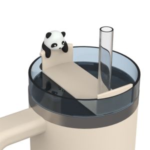 Bar Accessories Cute Cartoon Panda Rabbit Bunny Pig Design BPA Free Food Grade