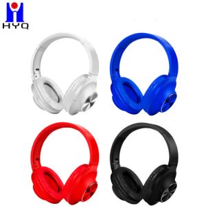 Headband Mic Folding 105dB Wired Bluetooth Headsets With Microphone