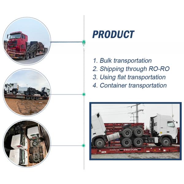 Affordable Used HOWO 6X4 375HP Tractor Truck Head with Comfortable Cabin in Africa