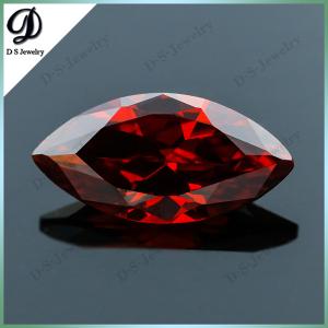 Cheap AAAAA DS Jewelry hot sale synthetic garnet loose gems stone for jewelry setting for sale
