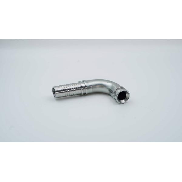 Quality Custom Made Medium Carbon Steel Hydraulic Hose Fittings with CNC Turning Machining wholesale