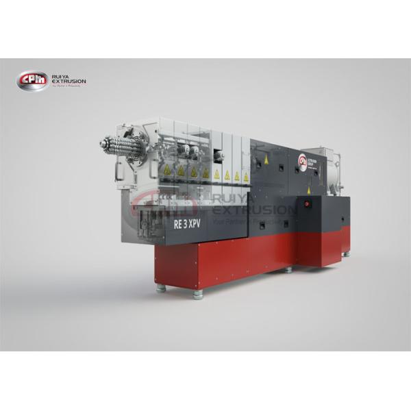 High Dispersion PET Plastic Recycling Machine , Low Shear Recycling Extruder
