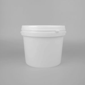 Thermal Transfer Round Plastic Bucket 4 Liter For Wall Paint Glue